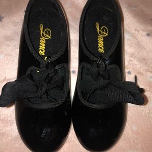 Little girl tap shoes